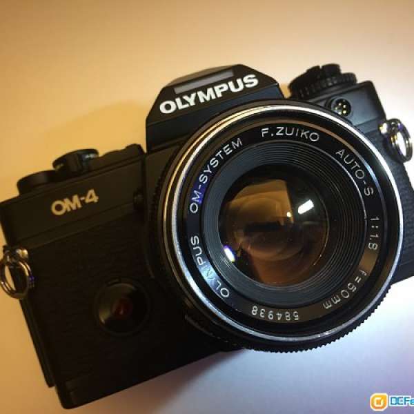 olympus om-4 om4 with 50mm f1.8 Lens