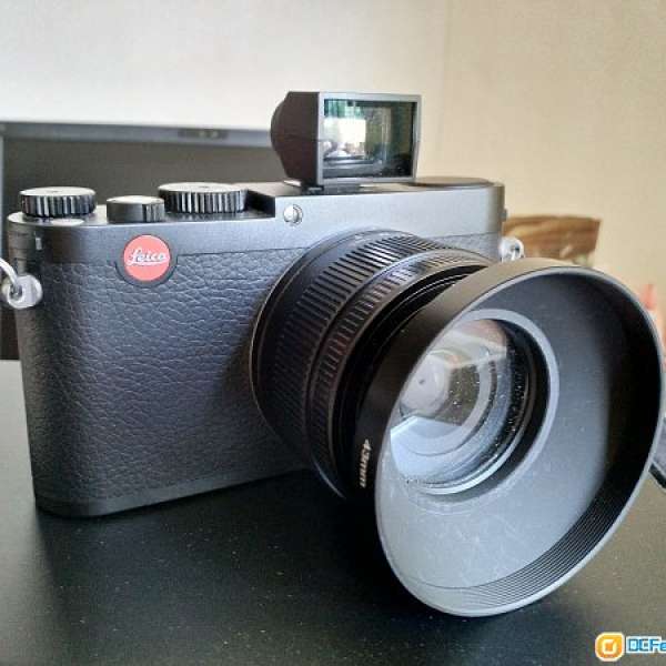 LEICA X (Typ113) 連Leica保護皮套、頸帶、viewfinder 95% New 100% Work