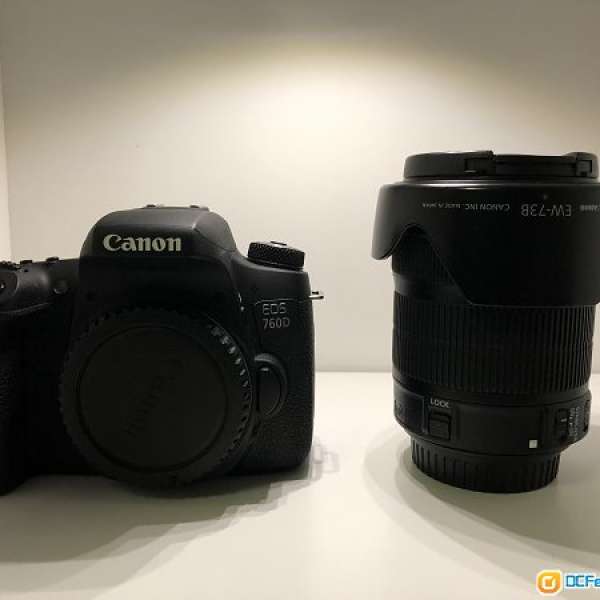 售 Canon EOS 760D 連 18-135mm鏡