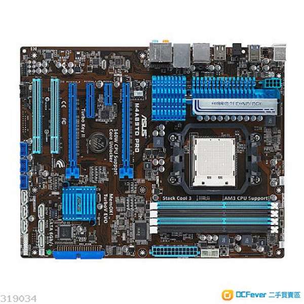 [抵用全功能大板]ASUS M4A89TD Pro Socket AM3主機板