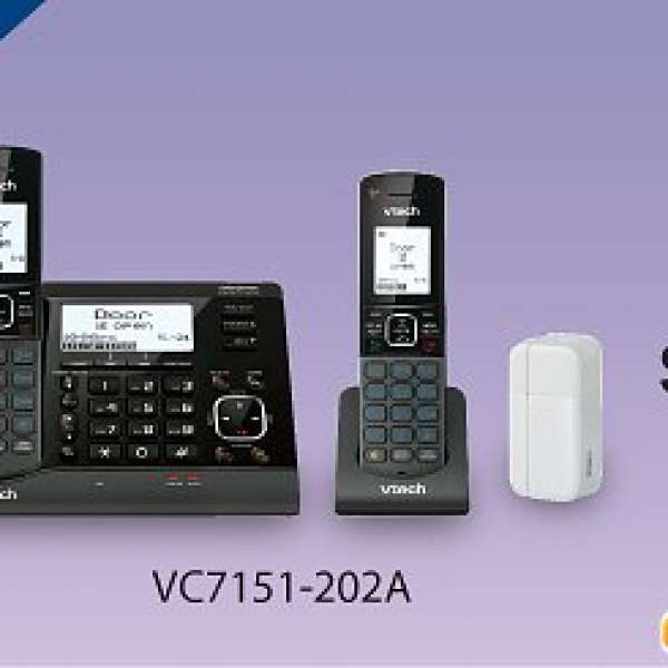 VTech 數碼室內無線電話 100％全新未拆封 雙子機組合連VSMART