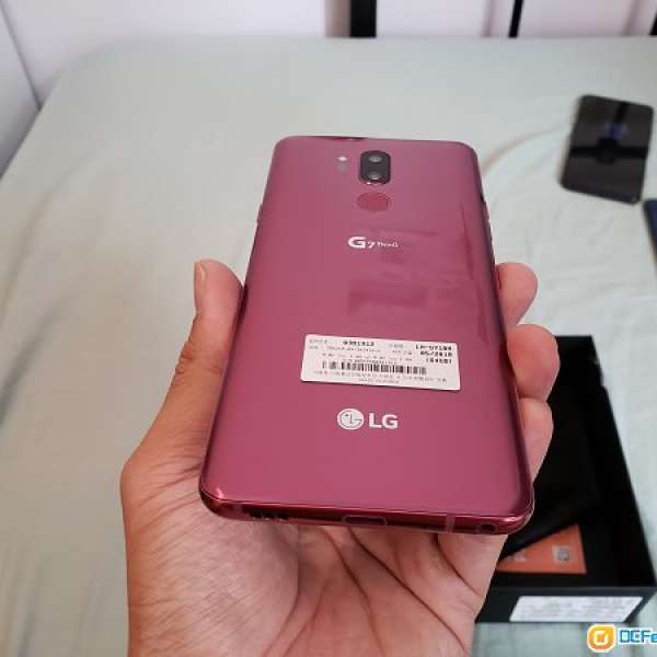 LG G7 韓水單卡 4+64 粉紅色