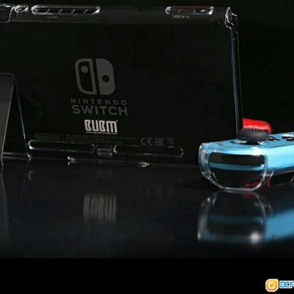 Crystal Protector For Nintendo Switch透明水晶膠殼( 全新)