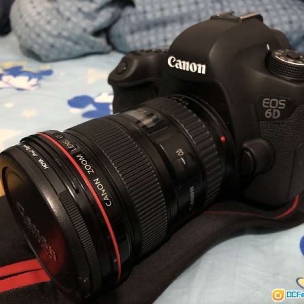 Canon 6D set, 24-105 F4, 17-40 F4,Rollei 碳架連頭，副廠閃燈連發射器