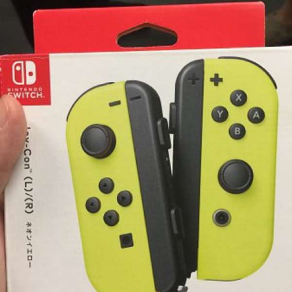 switch 黃色joy一對 有盒有單 過保