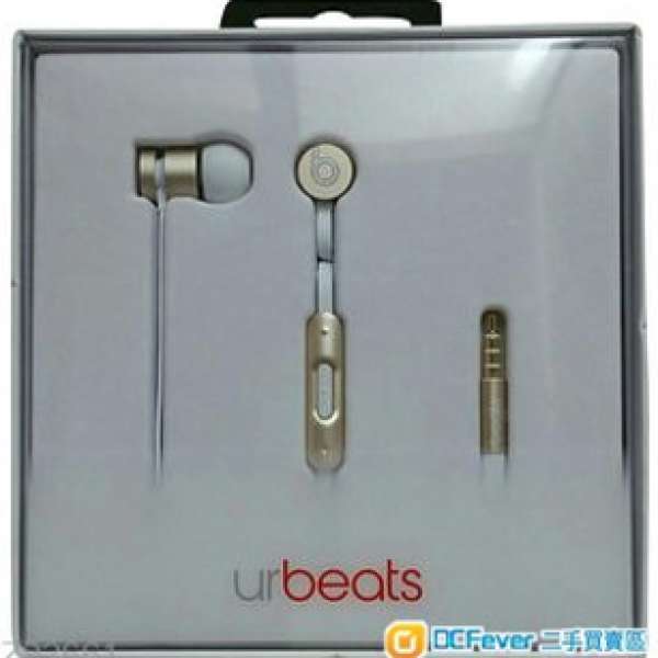 全新Beats - urBeats 入耳式耳筒 (金色)