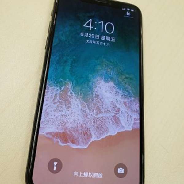 9成新 Apple IPhone X 64GB 黑色 Apple care 保養至2019年11月23日