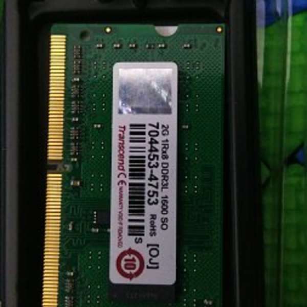 出售DDR3L1600 2G 兩條notebook RAM