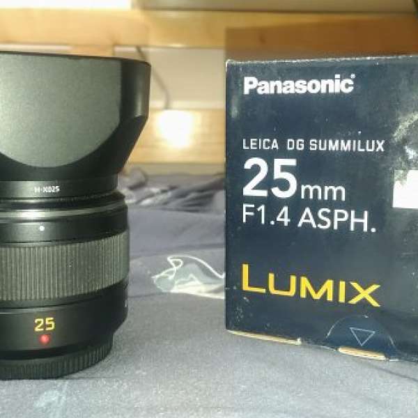 Panasonic 25mm F1.4 (Leica DG)