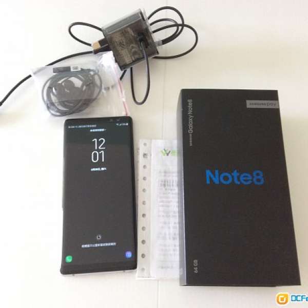 機身靚仔 Samsung Note 8 64gb grey