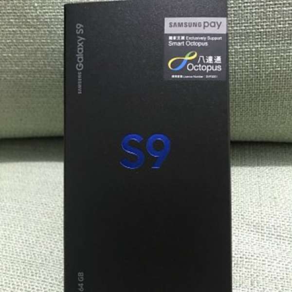 超新 Samsung s9 64G 黑色 (平放)