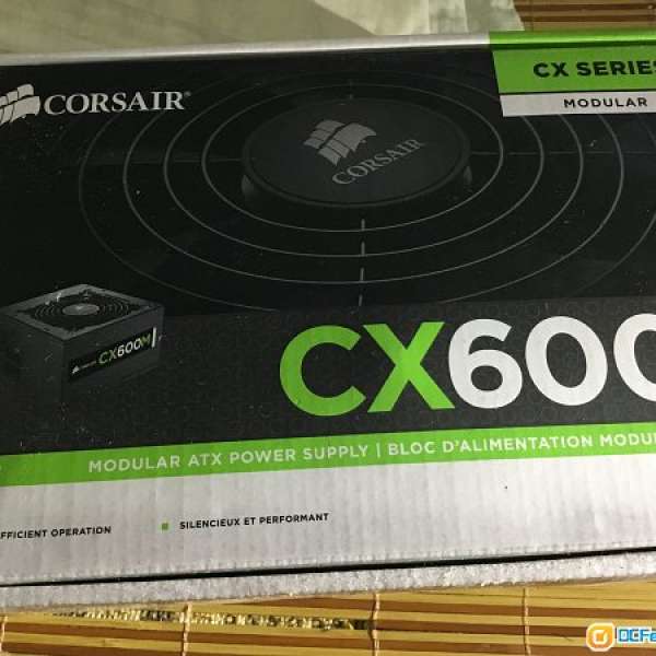 Corsair CX600M 600w PSU 火牛 電源 modular 模組