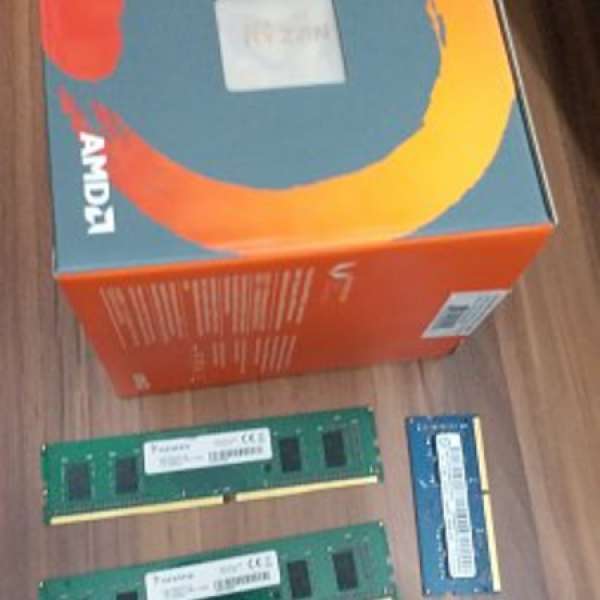 Ryzen 2200G DDR4 2400 4G x2 NB RAM 8G