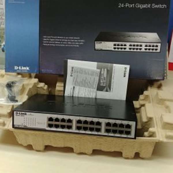 D-Link DGS-1024D(24-Port 10/100/1000Base-T GigabitSwitch)