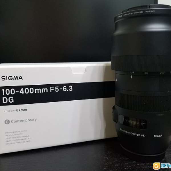 極新Sigma 100-400 F5-6.3 Canon mount