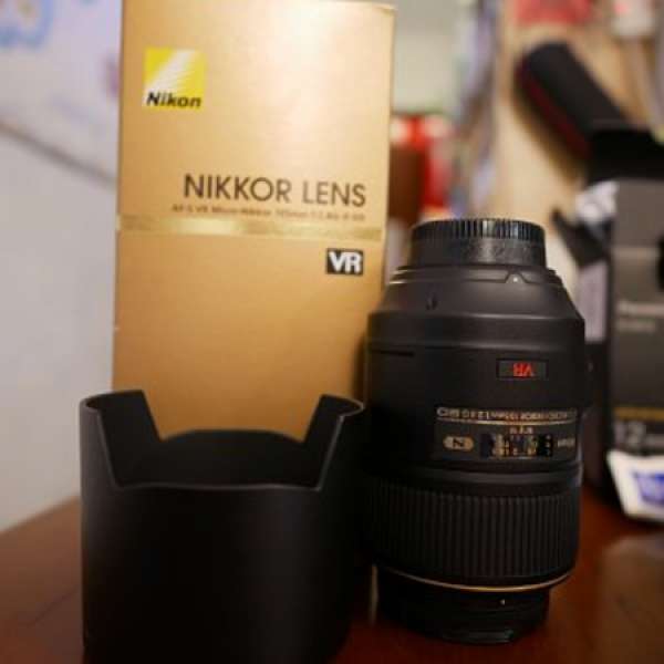 Nikon AF-S VR Micro-Nikkor 105mm f/2.8G IF-ED