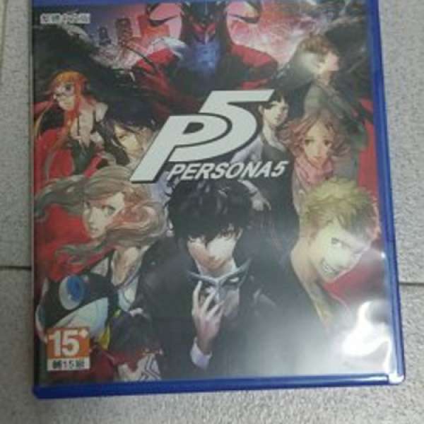 放 PS4 中文版 Persona 5 無CODE