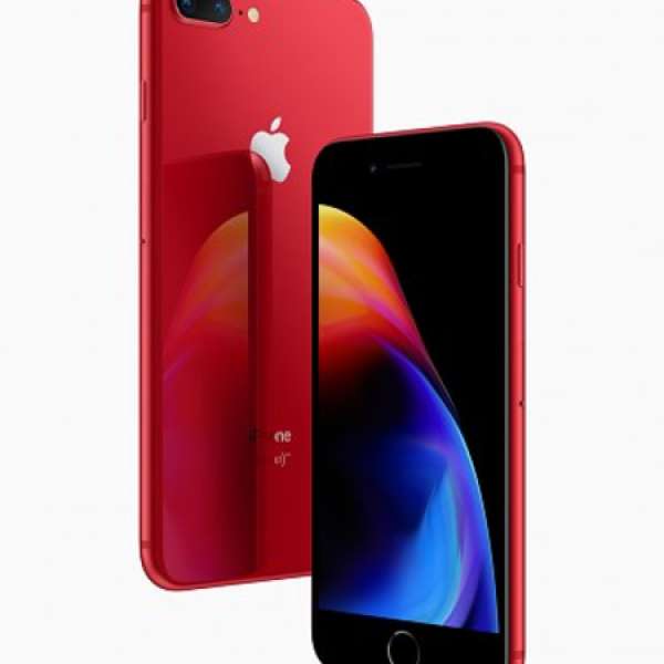 iPhone 8 Plus 64GB PRODUCT RED 紅色 全新未開封 兩部