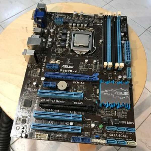 ASUS P8B75-V MotherBoard ／ XEON E3-1230V2 連風扇（送530W火牛）