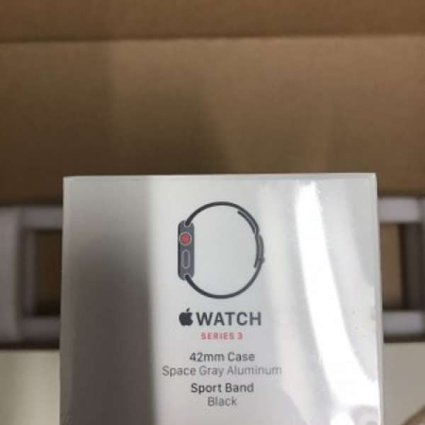 全新未開封 Apple watch Series 3 (42mm)  (GPS + Cellular)