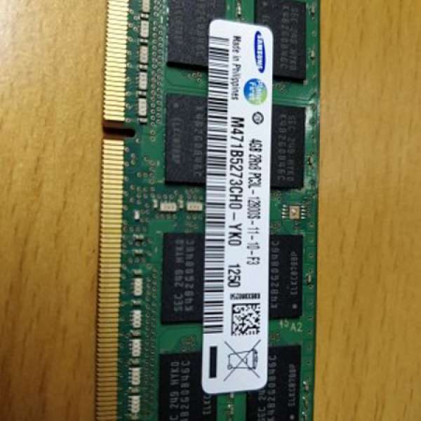 Samsung Notebook Ram DDR3 1600 PC 12800 4G RAM