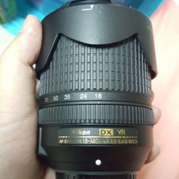 [出售] nikon 18-140 mm f3.5-f5.6g ed vr kit鏡 dx