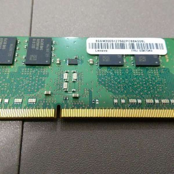 Samsung DDR4 8GB 2133P 1條 Notebook Ram