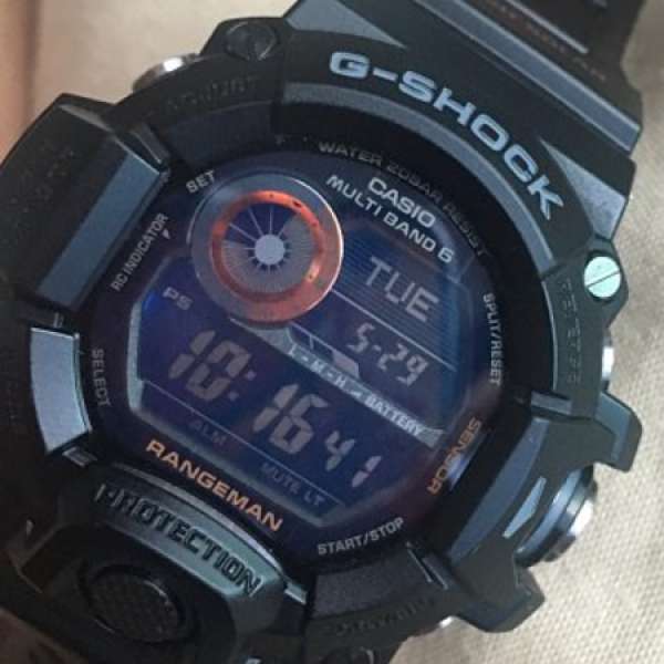 Casio G Shock Rangeman GW-9400BJ-1JF 反顯full set 靚仔( no Seiko Rolex