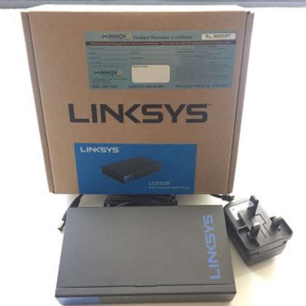 Linksys LGS108  8-port Gigabit Switch x 2