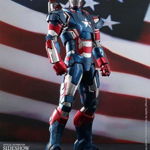 Hot Toys Iron Man 3 - Iron Patriot 1/6 Scale Collectible Figure MMS195