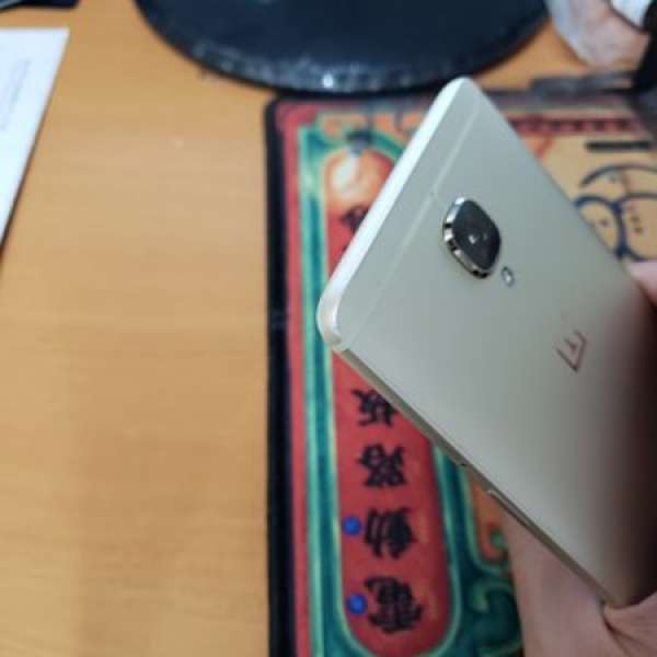 Oneplus 3T 國行 白金色 64G 全套備件