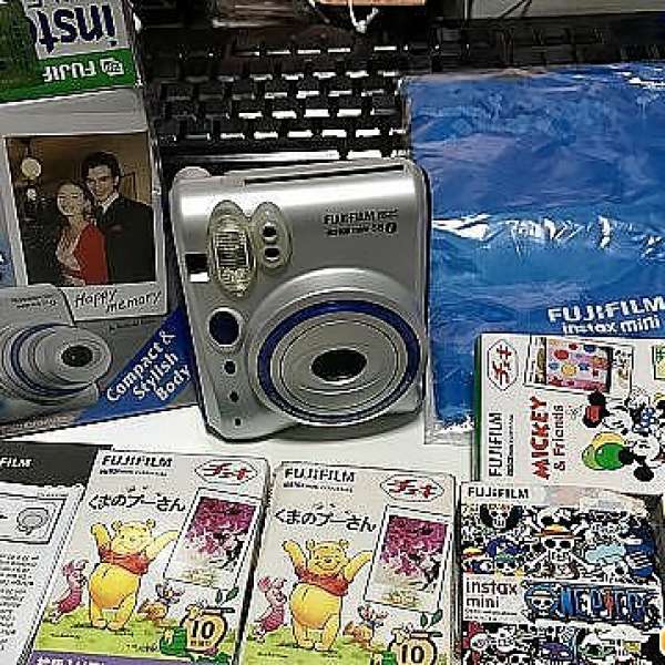 平價出售行貨齊盒冇單即影即有相機instax mini55i 連五盒相紙