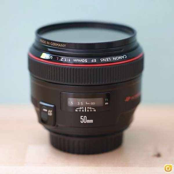 Canon EF 50mm f/1.2 L USM (行貨有保) (99%new)