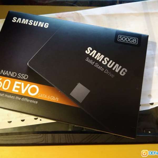 全新 Samsung 860 EVO 500G SSD