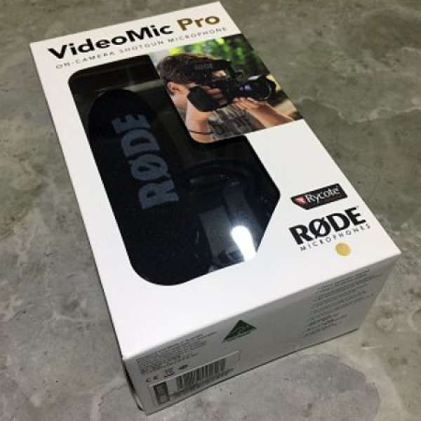 100% 全新 RODE VIDEOMIC PRO RYCOTE 連減震架 香港代理行貨一年原廠保養