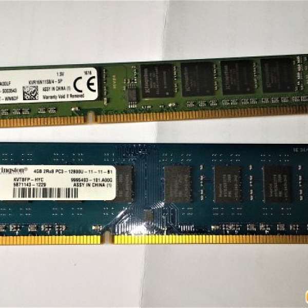 Kingston ddr3-1600 8g(4gX2)