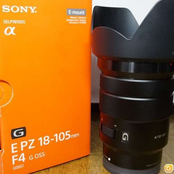 Sony SELP18105G E PZ 18-105 F4 G OSS (98% 新淨送 Hoya filter)