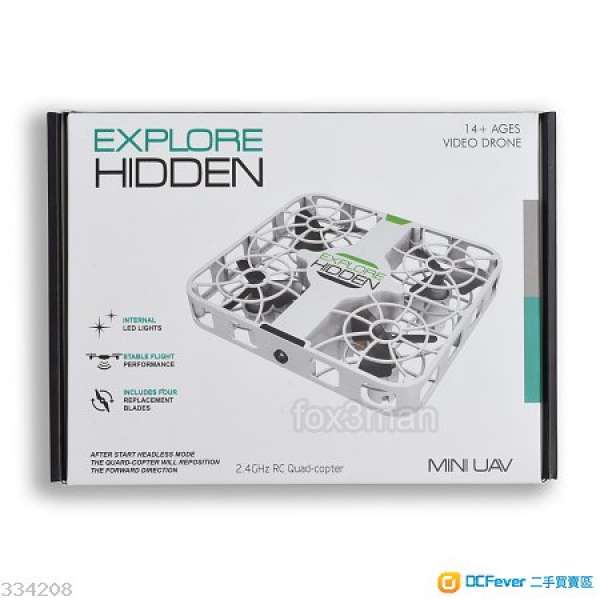 MINI UAV掌心雷小型航拍機 2.4G RC Quad-copter