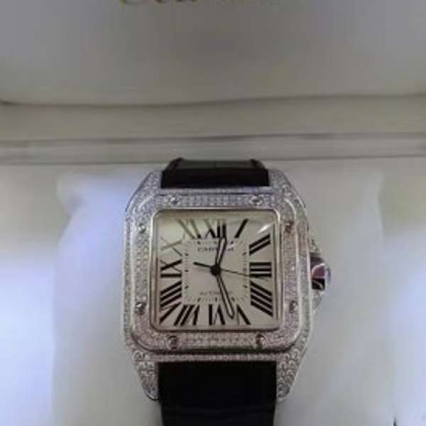 Cartier Santos 100XL Automatic 42mm With Diamond