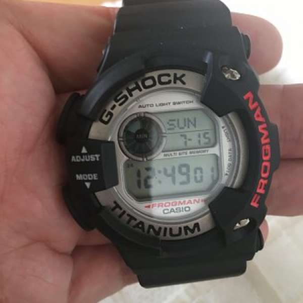 Casio G-Shock Frogman titanium 第三代 RARE