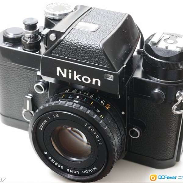Nikon 50mm f1.8 E (AIS) 新淨 第一代全黑Series E 餅鏡 反差低暗位出色 藝康新舊机...