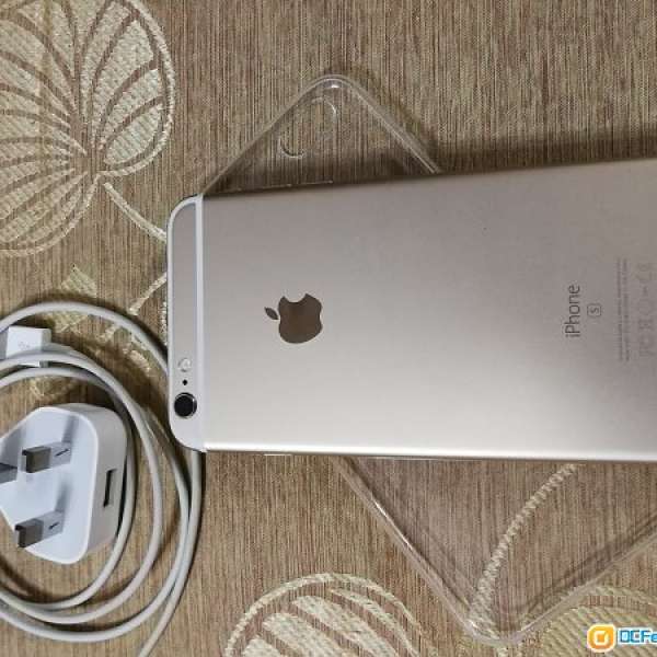 98% 金色 ZP/A 行貨 iPhone 6s Plus 128gb, 已過保養