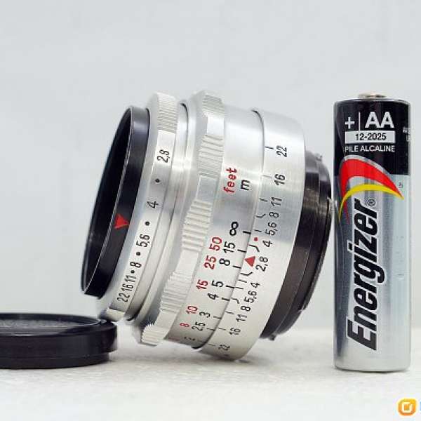 小巧版 白銀鷹眼 Carl Zeiss Jena 1Q Tessar 50mm f2.8 (90% New)