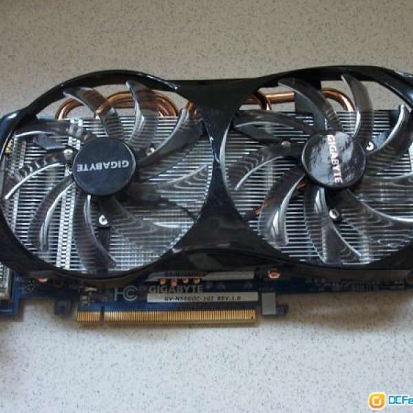 Gigabyte nVidia Geforce GTX 560 Ti 1G DDR5 顯示卡