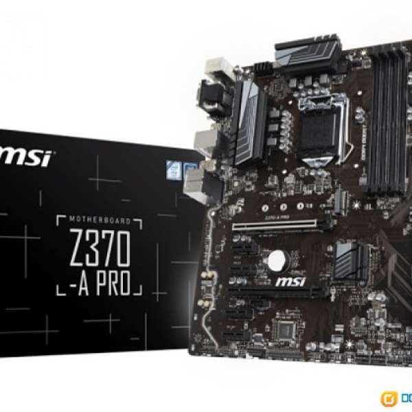 MSI Z370A-PRO 適用於最新intel第八代cpu 主機板