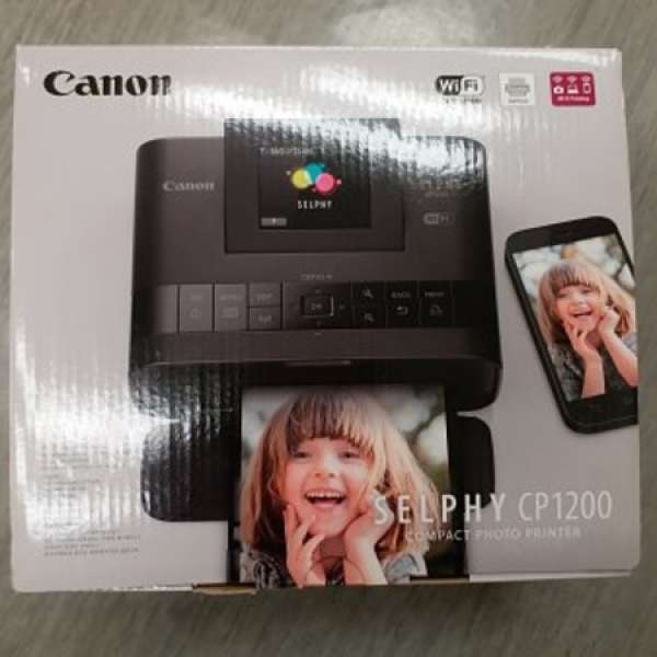 99% Black Canon Selphy CP 1200 Printer