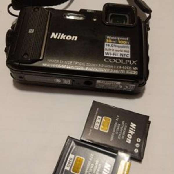 Nikon 三防相機coolpix Aw130 99%新