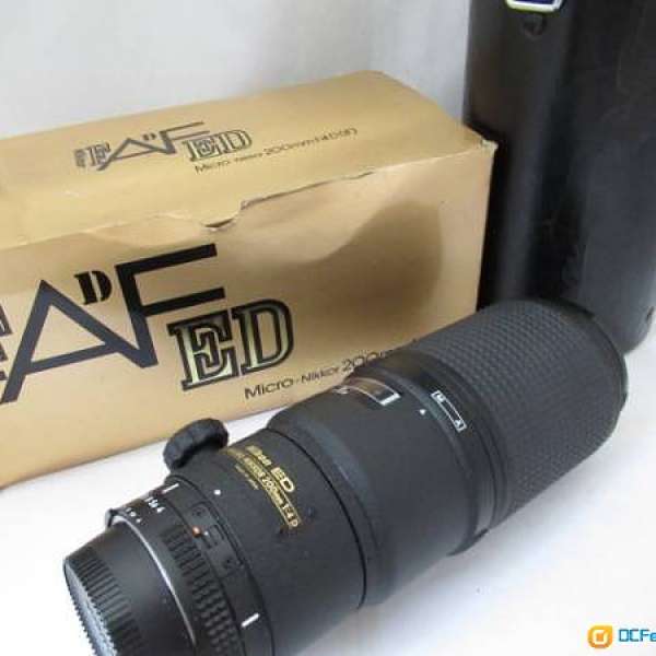 Nikon AF 200mm F4 長焦微距鏡王 打碟首選