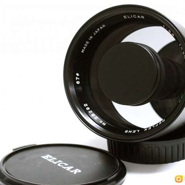 ELICAR MC 300mm f5.6 reflex lens 反射鏡