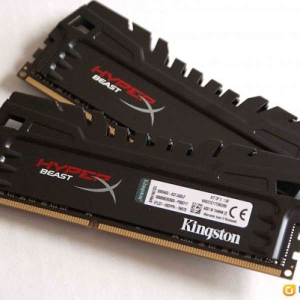 Kingston HyperX Beast 2x8GB DDR3-2400 mhz